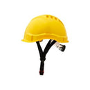 V6 Hard Hat Vented Airborne Ratchet Harness Yellow Each