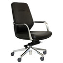 Seaquest Ravello Low Back Leather Executive Chair Black
