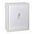 Milano Storage Steel Tambour 900W x 1200H White