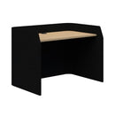 Sonic Focus Desk Acoustic 850h x 1200l x 800d Black Classic Oak