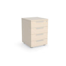Cubit Mobile Pedestal 4 Drawer Locking 466Wx460Dx640H Maple