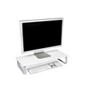 Kensington Slim Monitor Stand White