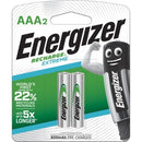Energizer Recharge Extreme AAA Battery NiMH Pack 2