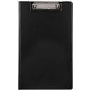 Marbig Clipboard PVC Double Foolscap Black