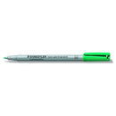 Staedtler Lumocolor Overhead Projection Pen Water Soluble Medium Green