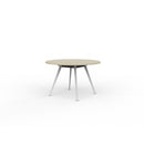 Team Round Table 1200mm Nordic Maple / White