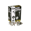 Esselte Paper Binder Steel 645 31mm Box 200