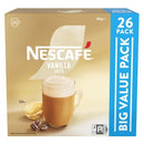 Nescafe Mixes Coffee Sachets Vanilla Latte 18.5g Box 26