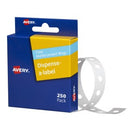 Avery Reinforcement Ring Stickers Dispenser 934242 13mm Clear Pack 250