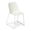 Max Sled Chair White