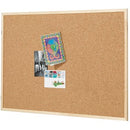 Quartet Pinboard Pine Frame 600 x 900mm Cork