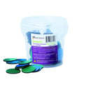 Elizabeth Richards Magnetic Counters Small 2.5cm Blue Green Pack 100