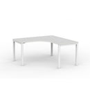 Cubit Workstation 1500Wx1500Wx700D White Top / White Frame