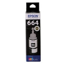 Epson EcoTank Ink Refill Bottle T664 Black