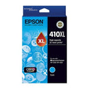Epson Claria Inkjet Ink Cartridge 410XL High Yield Cyan