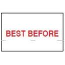 Saito B20/J20 Labels 'Best Before' 22 x 16mm White Roll 1000 Pack 20