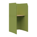 Sonic Focus Standup Pod Acoustic 1800H x 900L x 850D Banana Green / Classic Oak