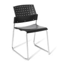 550 Chair Sled Base Black