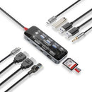 Promate 11-in-1 USB Multi-port Hub With USB-C Connector