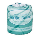 Pacific Deluxe Toilet Tissue 2 Ply 280 Sheets Per Roll White Carton 48
