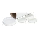 Mailing Tube End Cap 102mm White