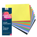 Create&Innovate Colour Paper Card 160gsm A4 10 Colours Pack 250