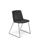Scout Sled Seat Upholstered Chair Keylargo Ebony