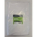 Enviroloop Rubbish Bag 100% Recycled 56L 625 x 900mm 35mu White Pack 100