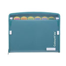 ColourHide Expanding File Zip It Teal Green