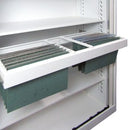 Milano Roll-Out Suspension File Steel Tambour 1015Wx360Dmm White