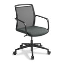Summit Mid Back Mesh Chair With Arms