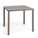 Cube 80 Outdoor Table Taupe