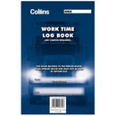 Collins Work Time Log Book Triplicate A5