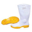 Stimela 83W1316 Technical Gumboot Size 9 White/ Yellow