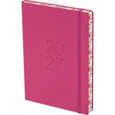 Collins Coloured Edge 2027 Diary Day To Page A5 Pink