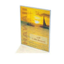 Deflecto Sign/Menu Holder Wall Mount Multi Orientation A4 Clear