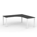 Cubit Workstation 1800Wx1800Wx700D Black Top / White Frame