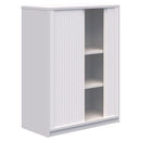 Pryme Storage Melteca Tambour 900Wx1200H White