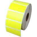 Brother Direct Thermal Labels Permanent 55 x 25mm 25mm Core Yellow Roll 2500
