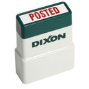 Dixon Self-Inking Stamp 038 'Posted' Red