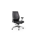 Ignite Executive Chair Midback Alloy Base Black PU