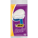 BIC Body and Medical Disposable Shaver Pack of 12