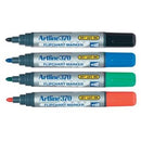 Artline 370 Flipchart Marker Bullet Tip 2.0mm Assorted Colours Set 4
