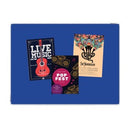 Boyd Pinboard Fabric 600 x 900mm Blue