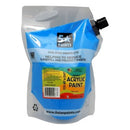 5 Star NZACRYL Acrylic Paint 1.5 Litre Pouch Cobalt Blue