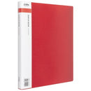 Icon Display Book With Insert Spine A4 40 Pocket Red
