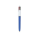 BIC 4 Colour Ballpoint Pen Retractable Medium 1.0mm Standard Colours