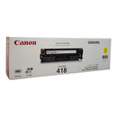 Canon Cart418 Laser Toner Cartridge Yellow