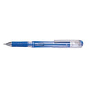 Pentel K230 Hybrid Rollerball Pen Capped Gel Ink Medium 1.0mm Blue