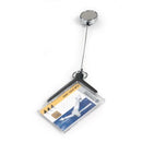 Durable Deluxe Retractable Card Holder With Card Holder